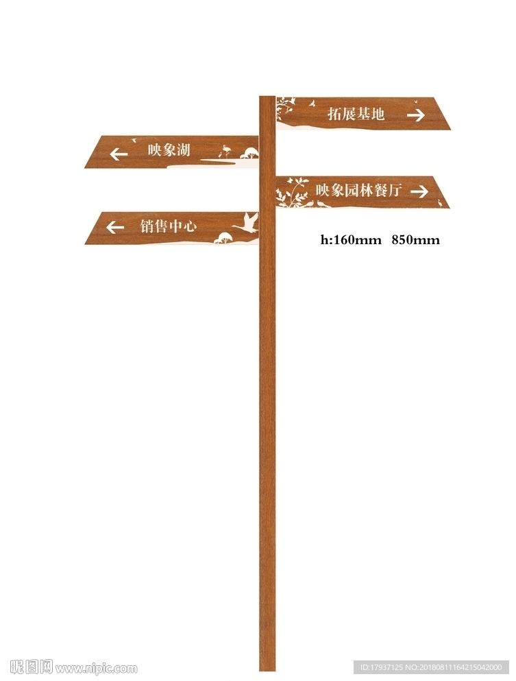 地产VI 指示牌 导视牌 精神