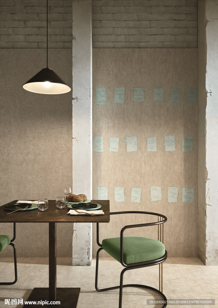 北欧风 仿古 国外高清效果图