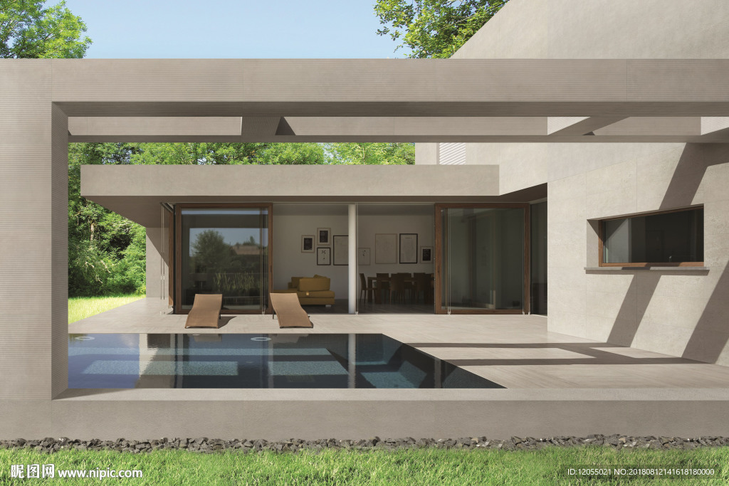 北欧风 仿古 国外高清效果图