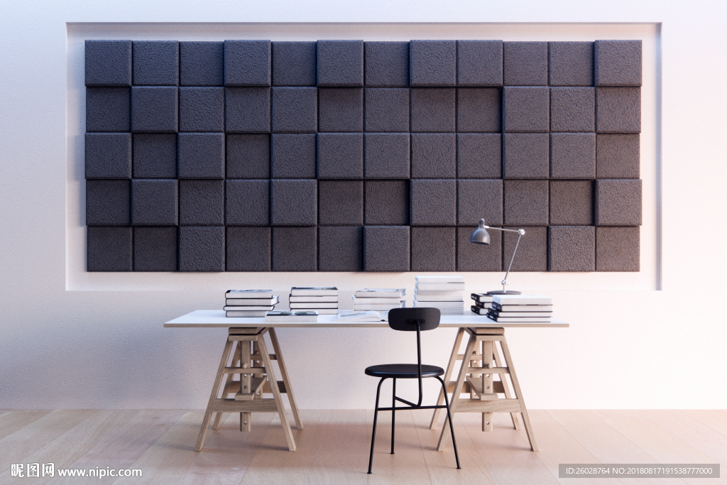 现代北欧风格 美式墙纸地毯空间