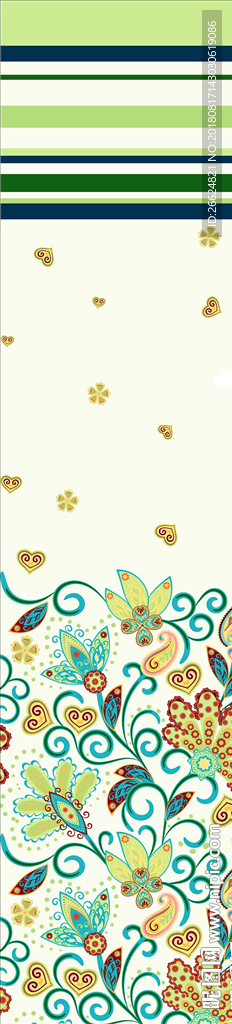 家纺床品时尚条纹印花欧式纹图案