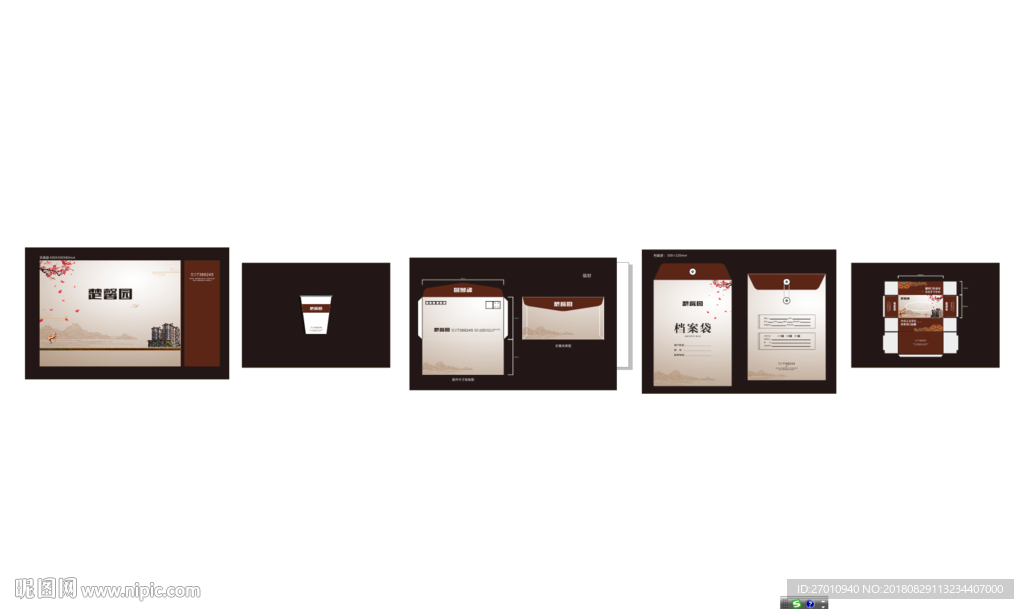 中式房地产广告物料--制作稿