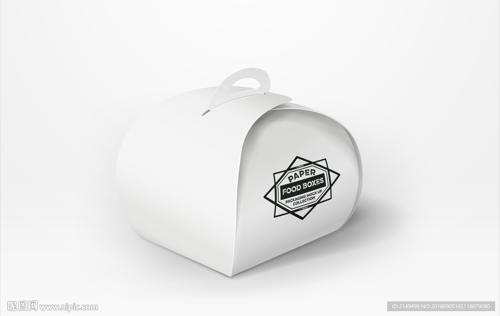 蛋糕蛋挞包装样机模板