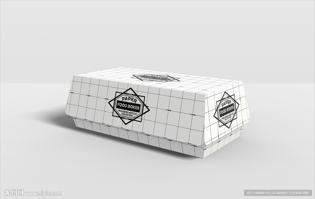 快餐包装样机模板