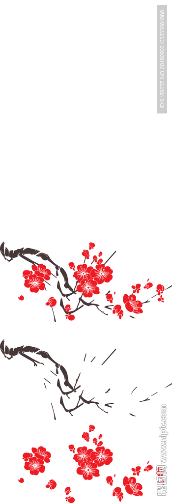 梅花  树 硅藻泥