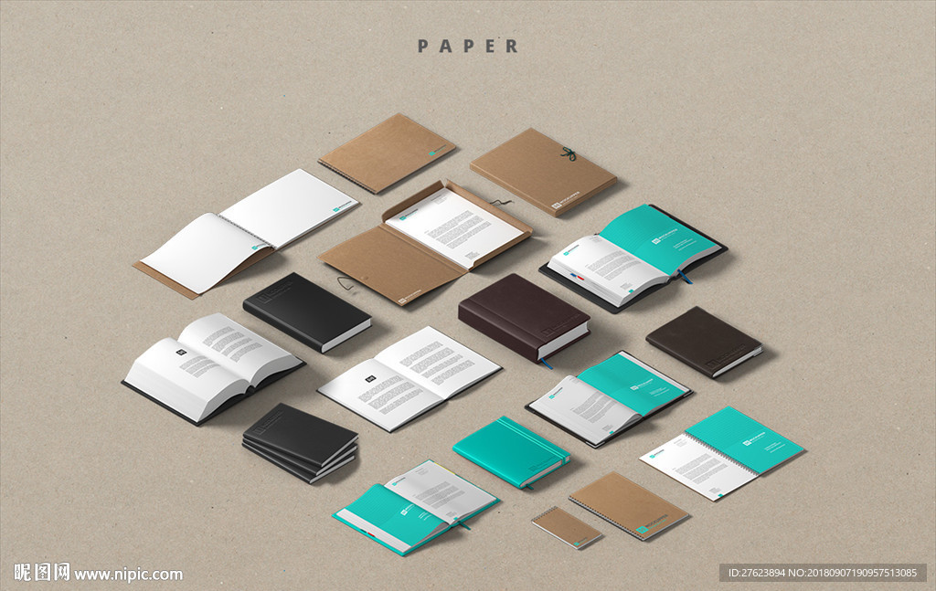 VI基础部分样机贴图模板