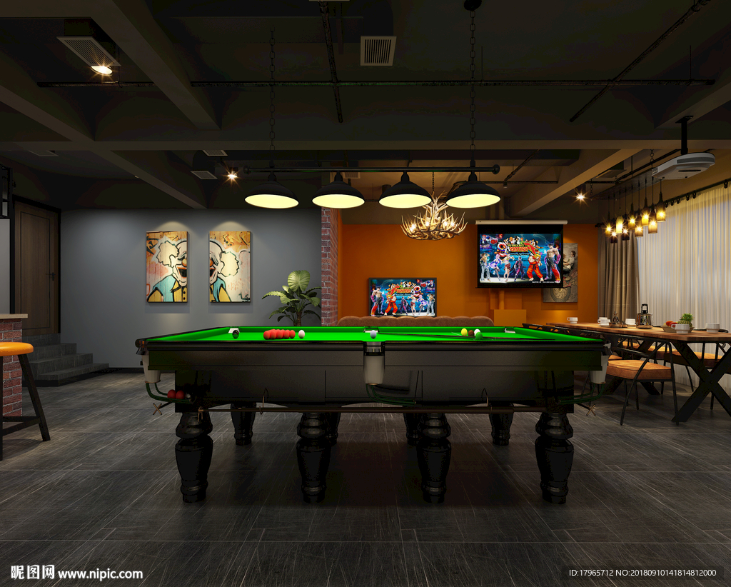 台球厅