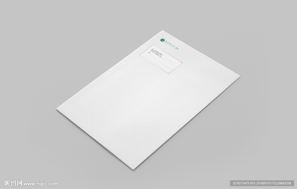 办公信封样机