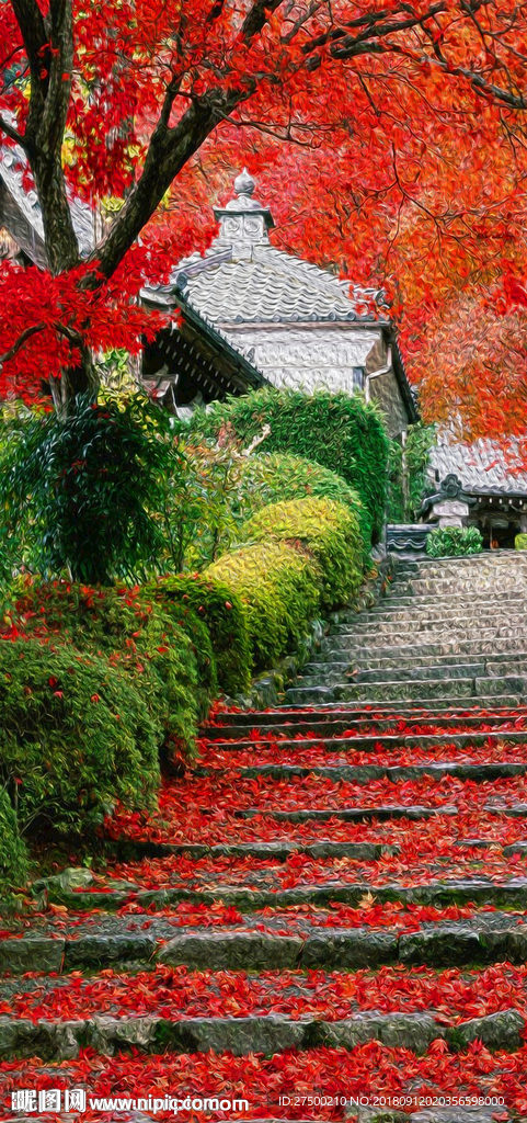 红树林风景玄关