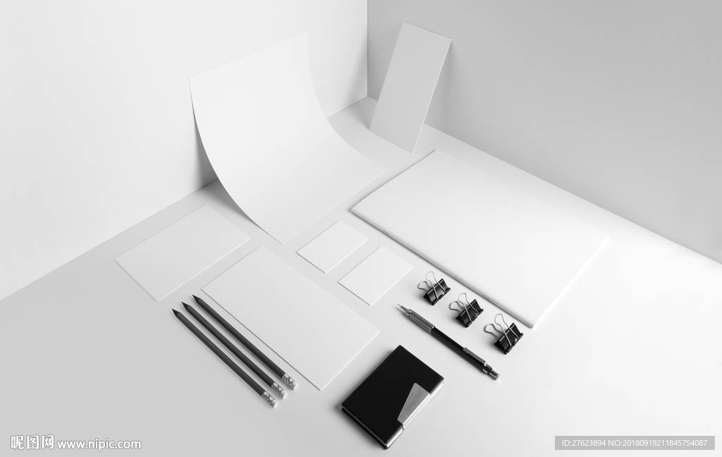 办公用品样机贴图模板