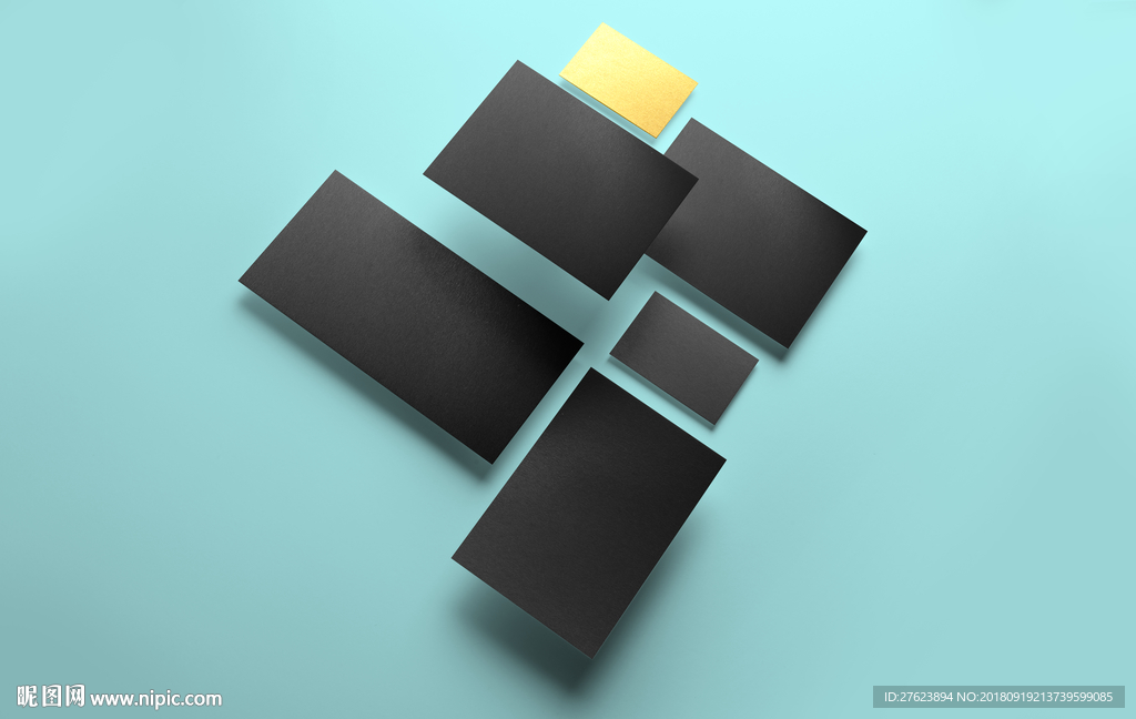 办公用品样机贴图模板