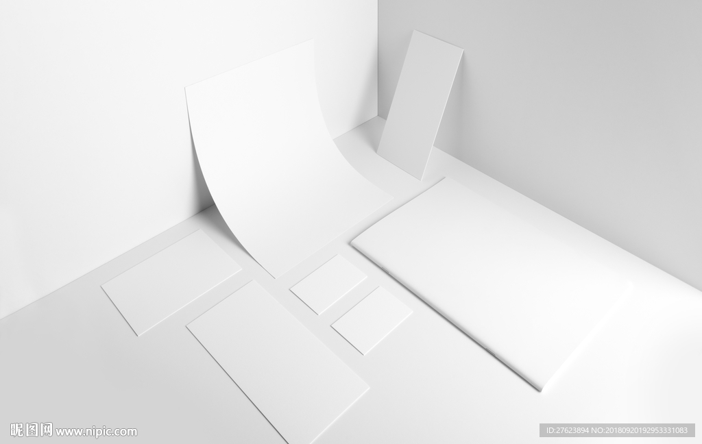 办公用品样机贴图模板