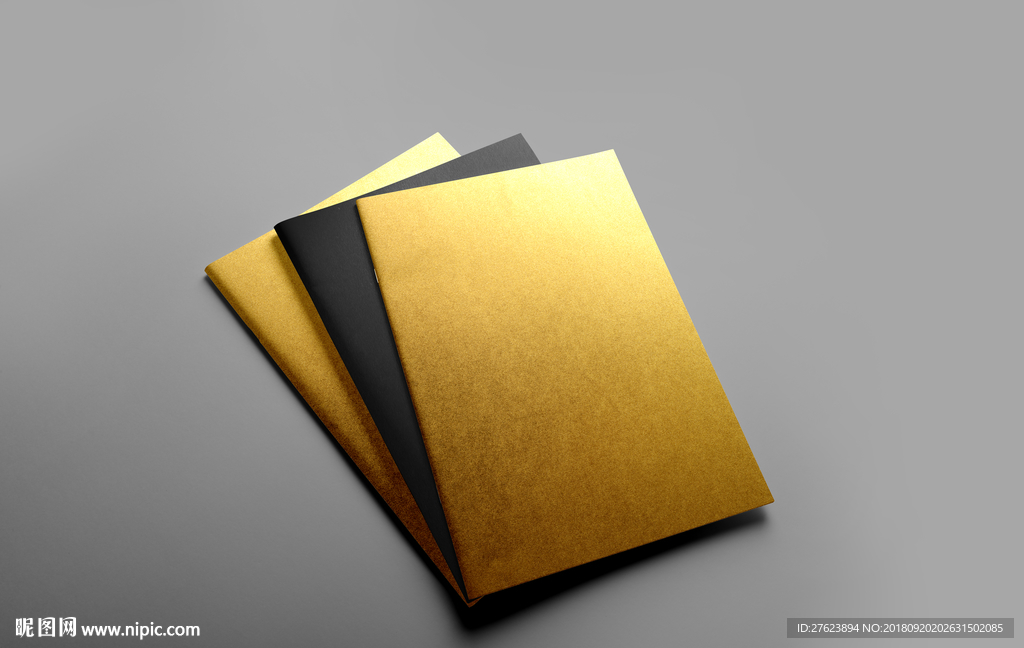 高清画册杂志样机贴图模板