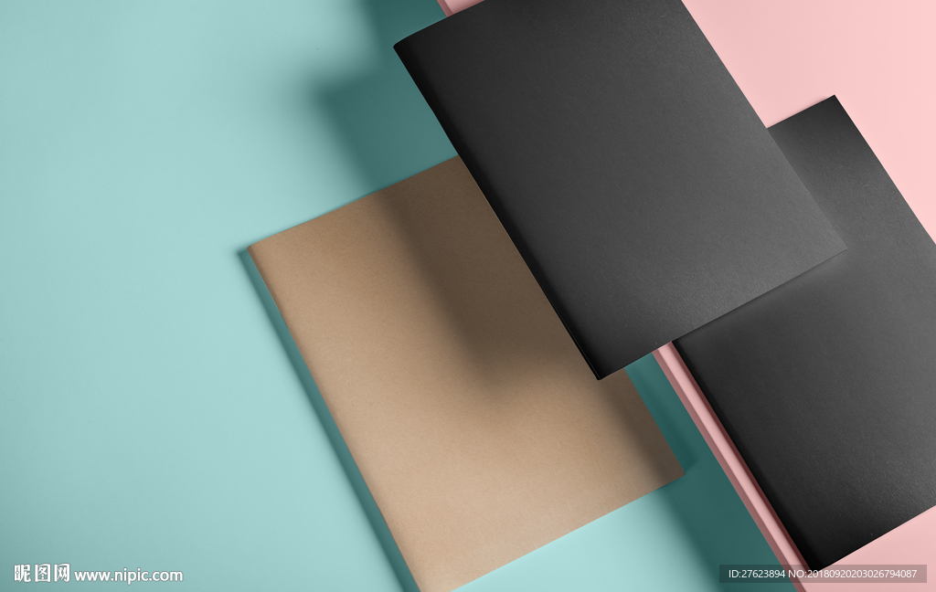 高清画册杂志样机贴图模板