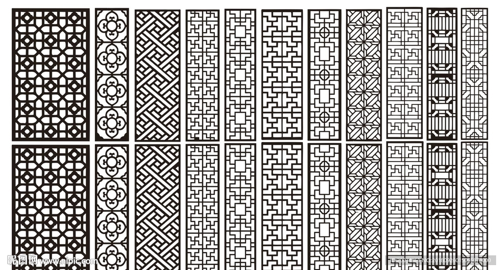 镂空图案 镂空雕花 雕花 窗花