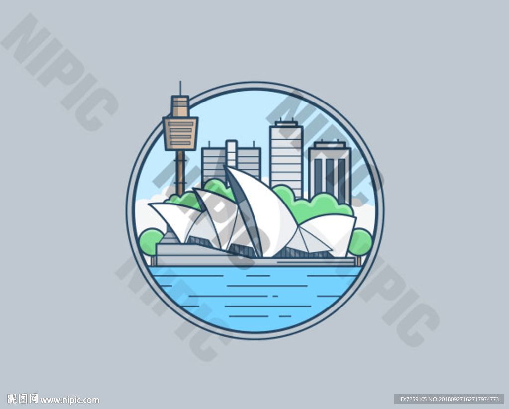 澳大利亚 地标建筑 悉尼歌剧院