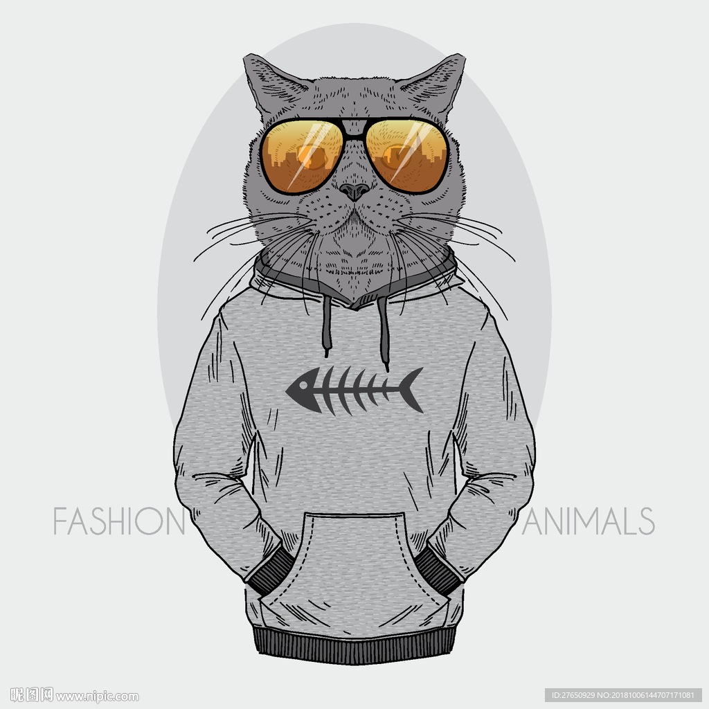 豹 猫 动物漫画