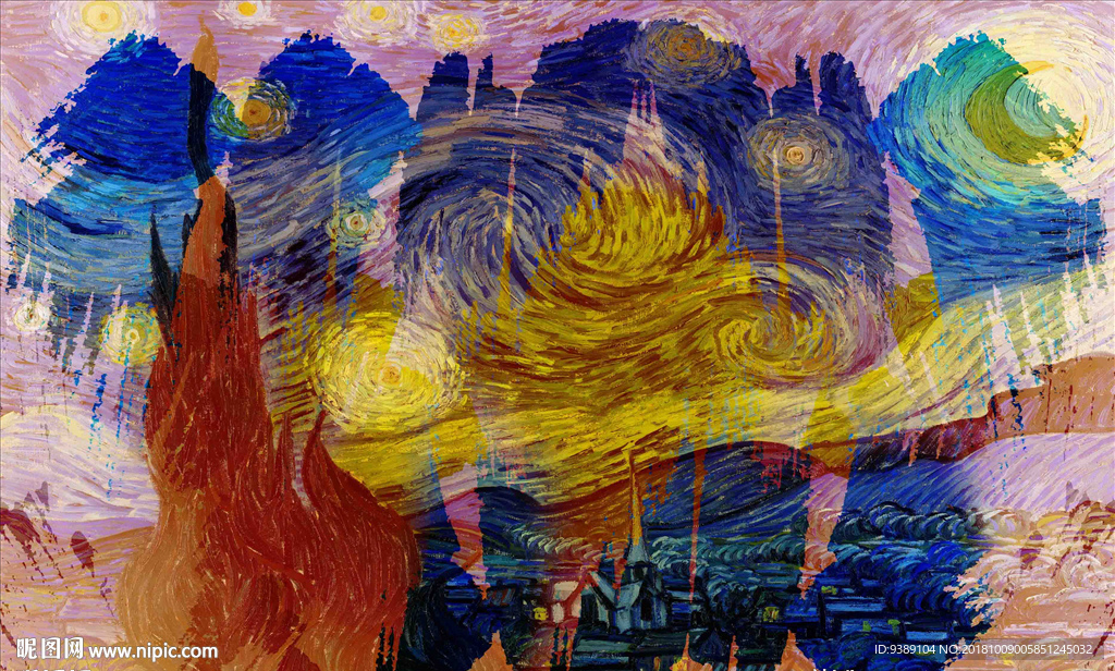 星空油画