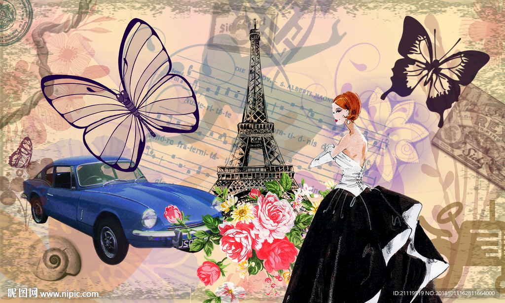 欧美建筑复古风格高清下载