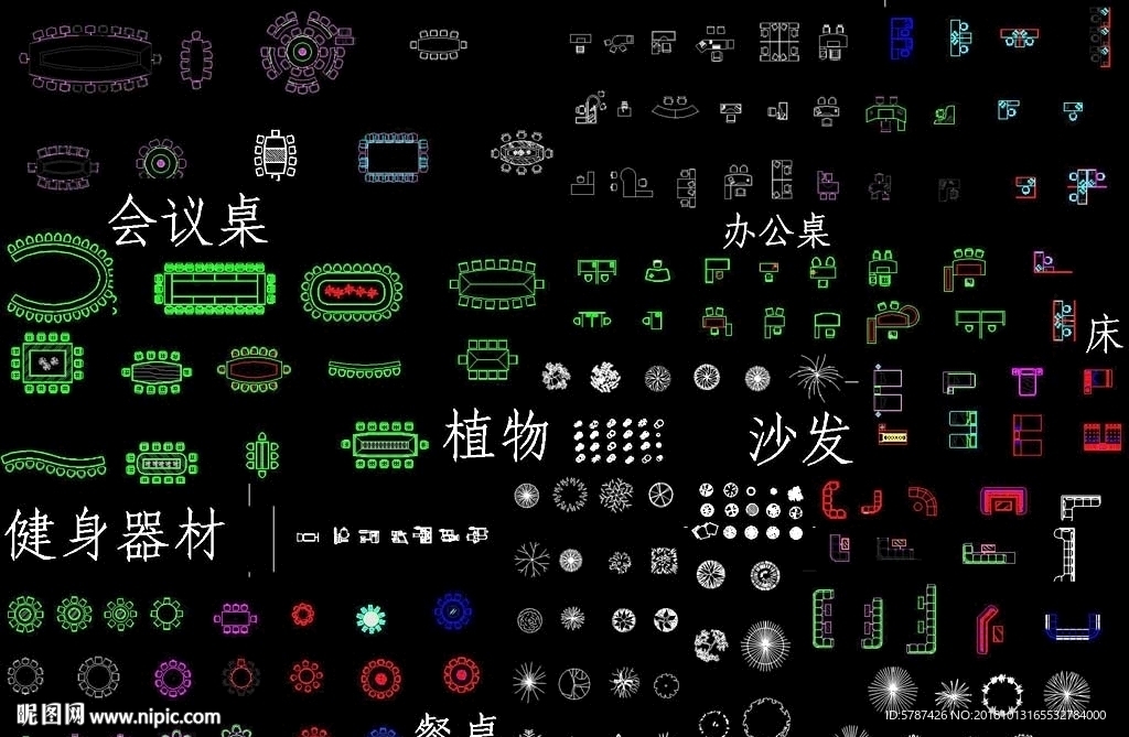 室内装饰CAD素材