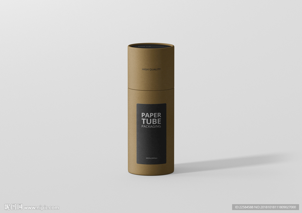 圆柱形纸质包装盒子