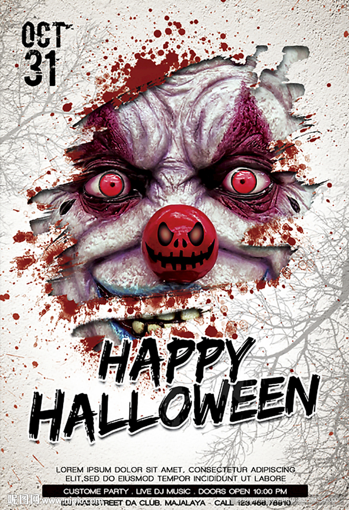 夜店酒吧国外万圣节