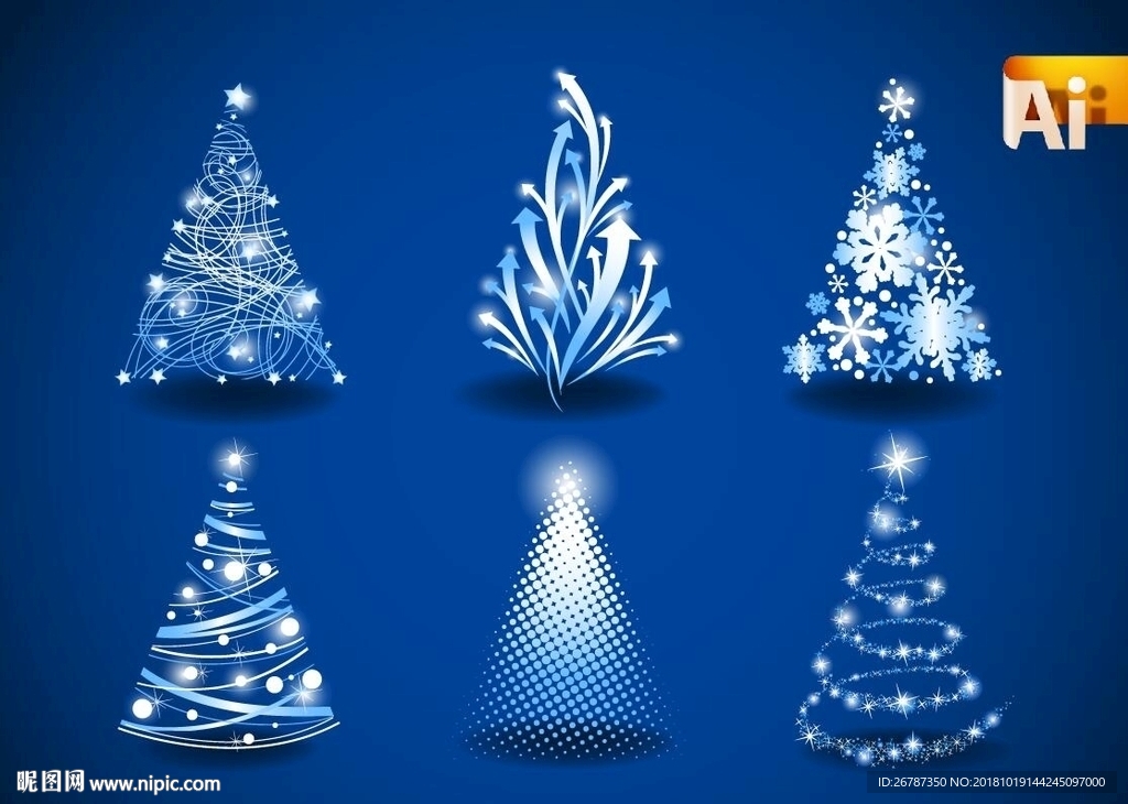 创意圣诞树系列