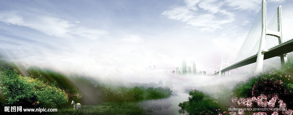 地产画面户外广告