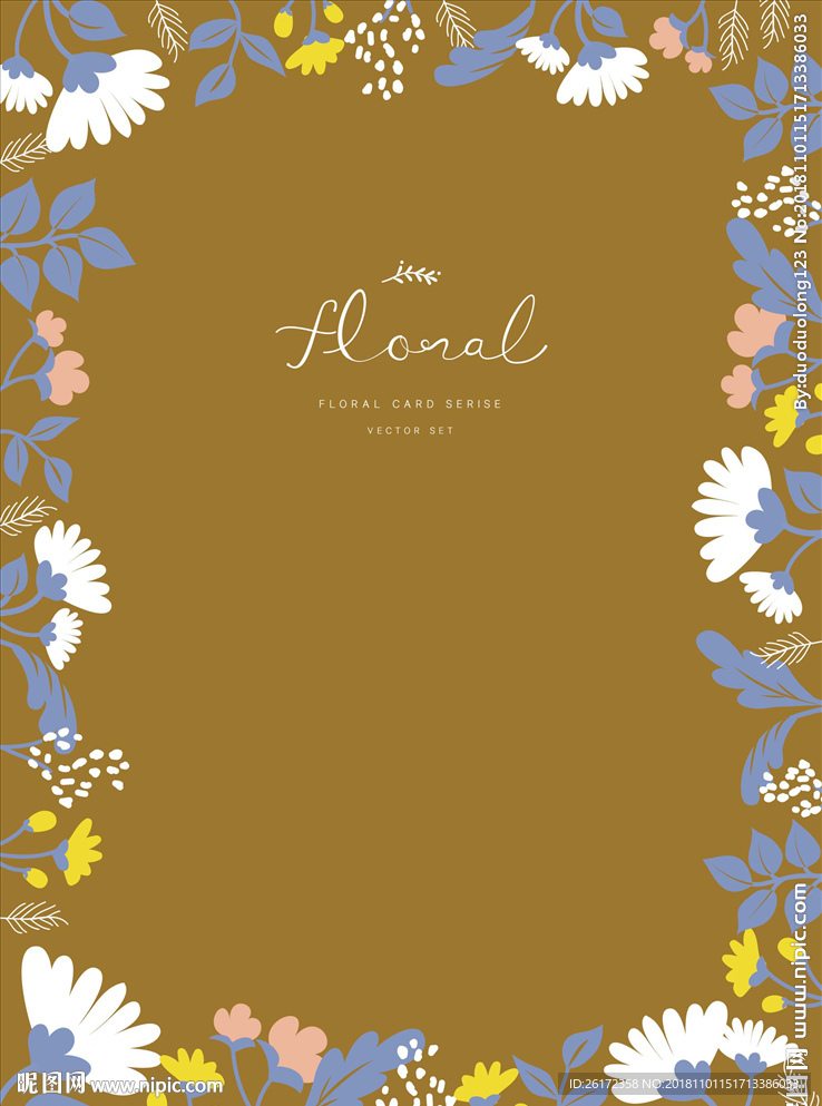 婚礼迎宾牌邀请卡背景海报