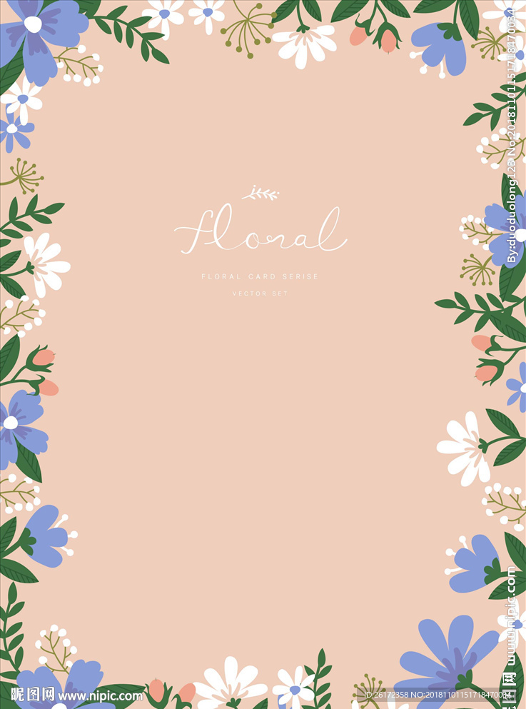 婚礼迎宾牌邀请卡背景海报