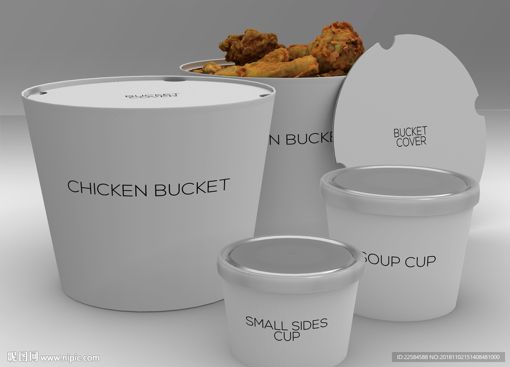 食品包装盒样机