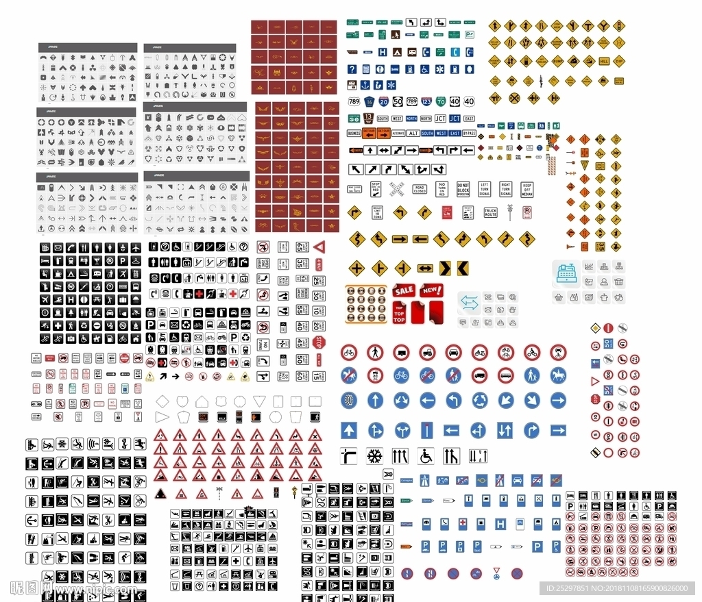 设计 箭头 图标 小元素