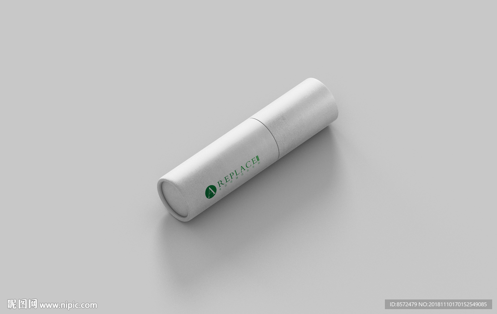 精油圆筒盒样机