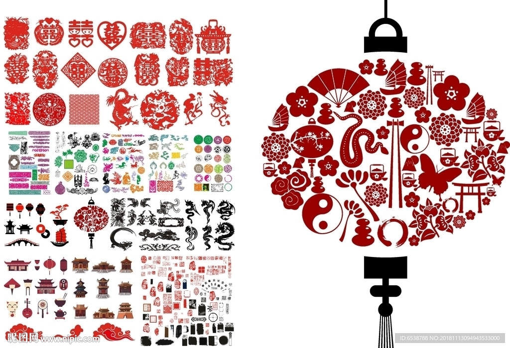 中国风装饰元素