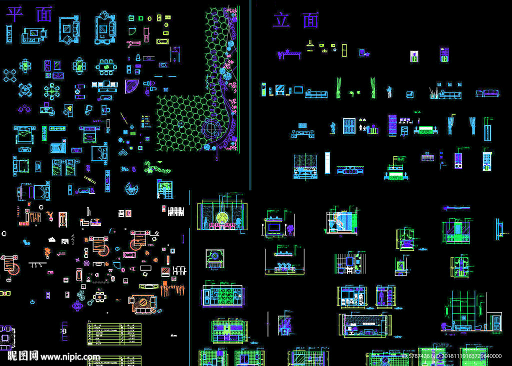 CAD制图常用素材