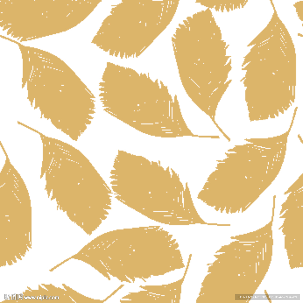 硅藻泥羽毛矢量图