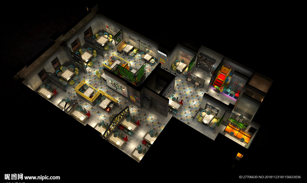 餐厅设计烤鱼店