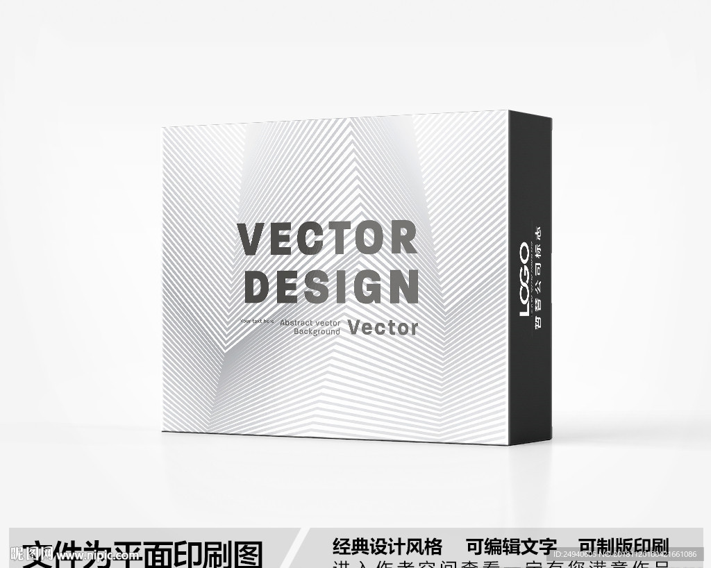 黑白科技包装设计