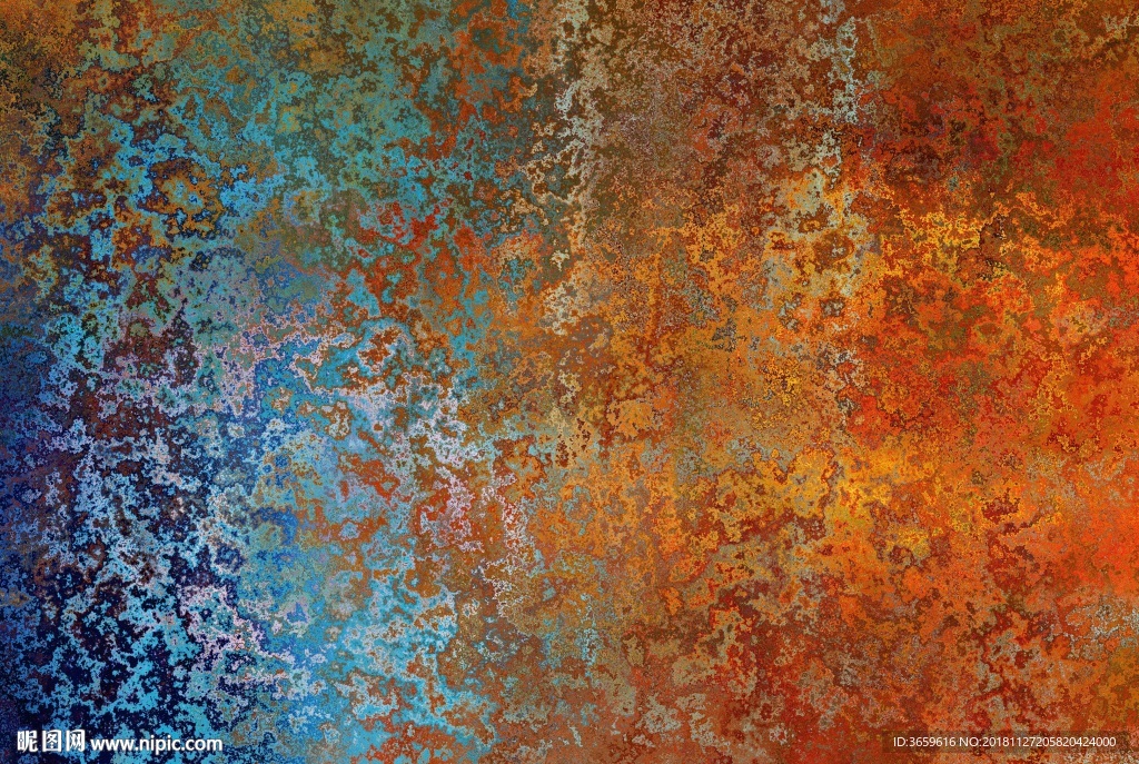 多色铁锈肌理 背景