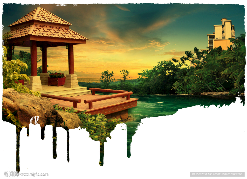 房地产  唯美素材