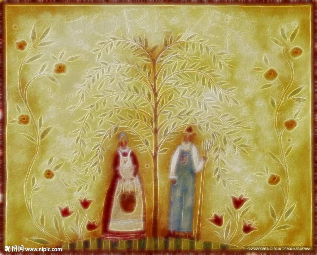 爱的世界装饰画