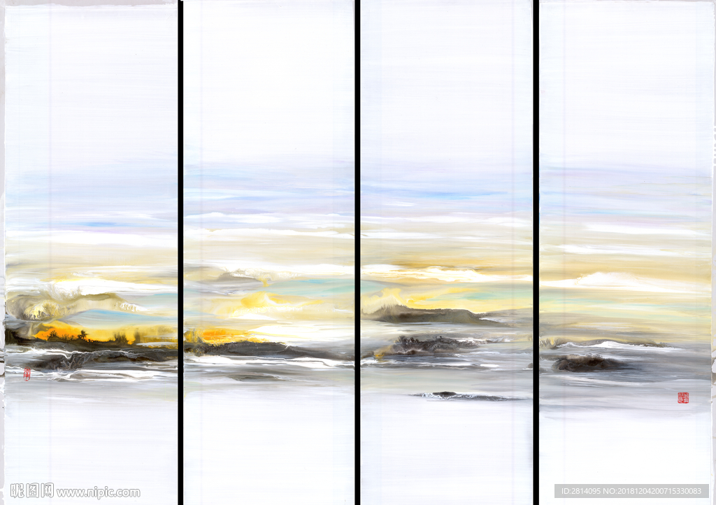 新中式水墨山水