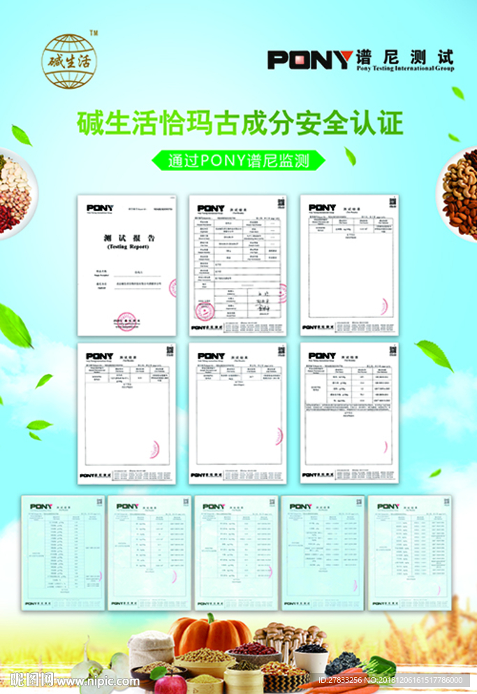 普尼检测  展板图