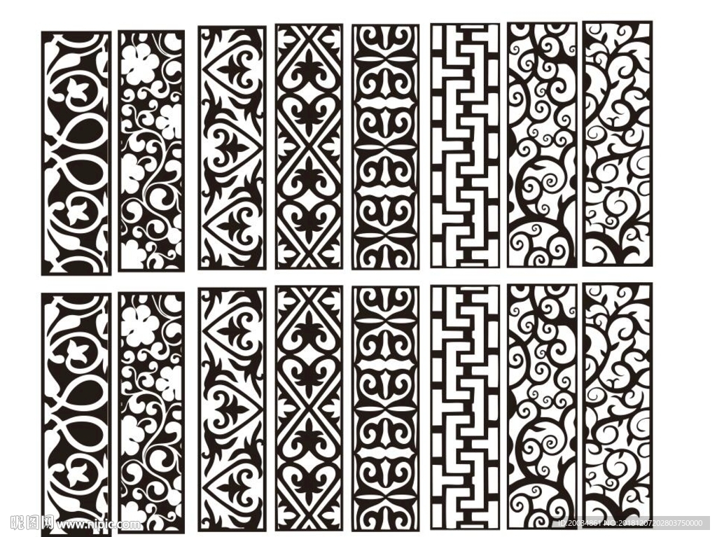 镂空图案 镂空雕花 雕花 窗花