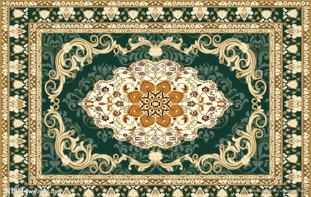 地毯 地毯图案 大型地毯设计