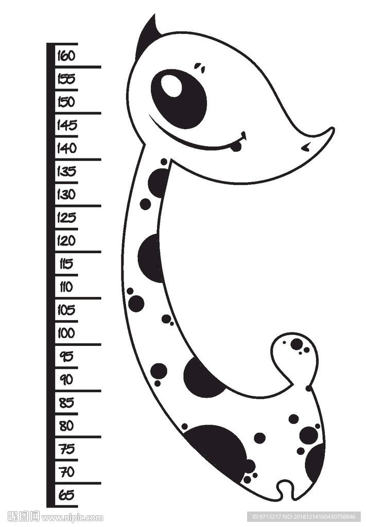 硅藻泥 贝儿童房卡通矢量图