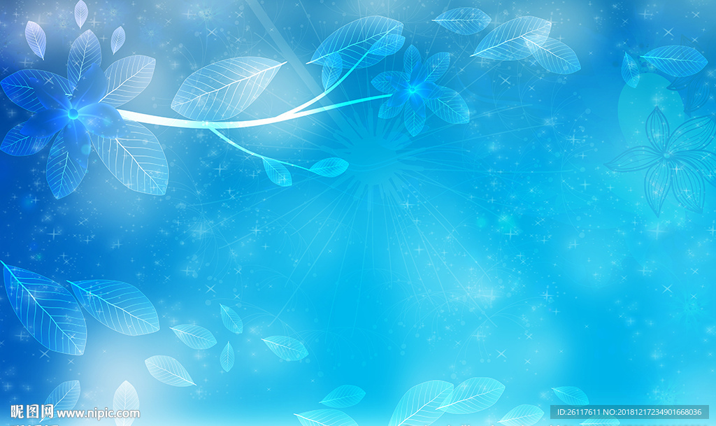 梦幻花卉星光电视背景墙