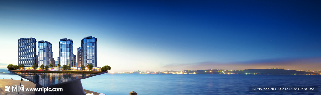 海景教育地产户外