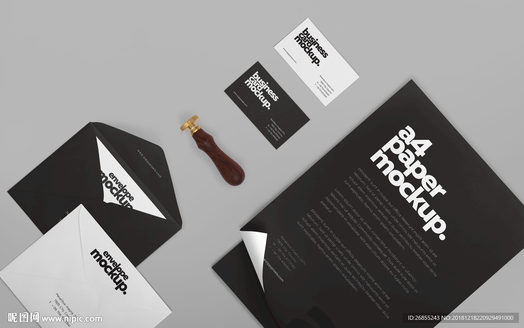 VI样机企业形象样机