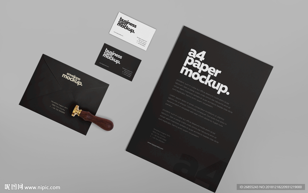 VI样机企业形象样机